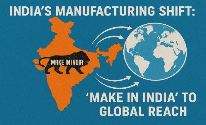 India's Manufacturing Shift: 'Make in India' to Global Reach